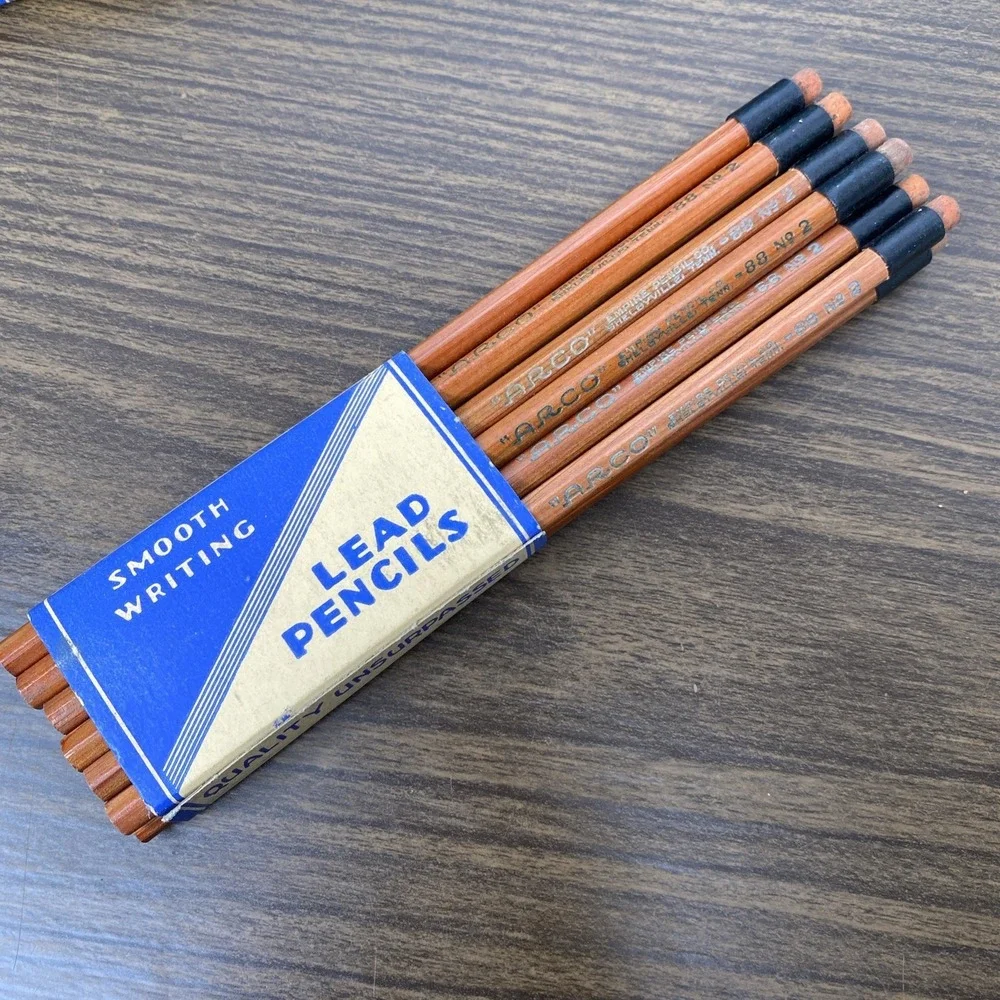 VTG 1 Dozen UNSHARPENED Empire Pencil Co 